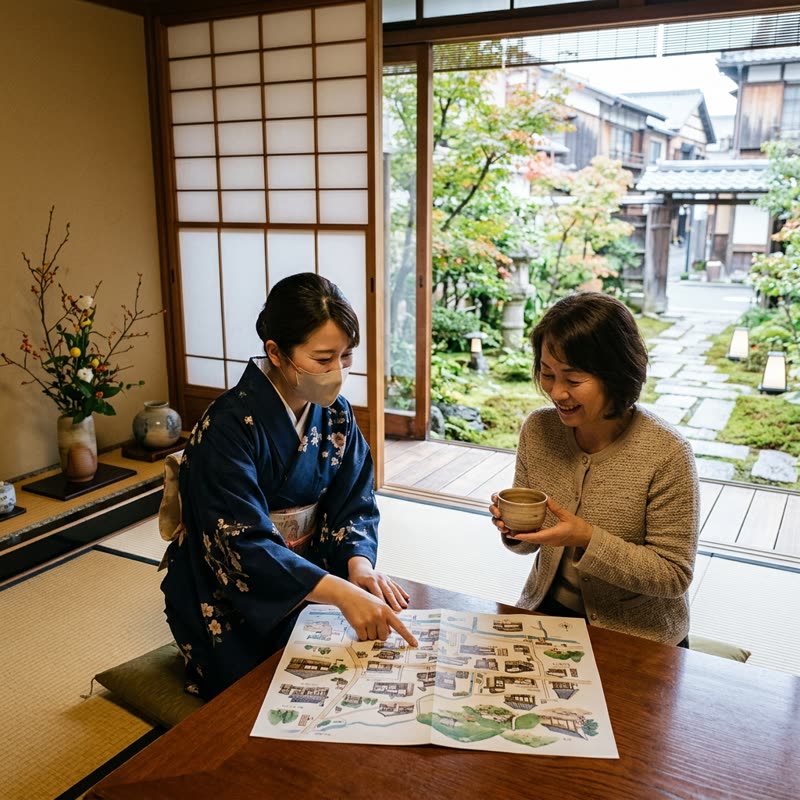 茶室「松風庵」薄茶体験